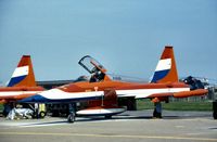 K-3026 @ MHZ - In display team colours at the 1984 Mildenhall Air Show. - by Peter Nicholson