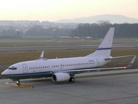 N737CC @ LSZH - Boeing B737-74Q N737CC Mid East Jet - by Alex Smit