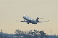 N75995 @ CID - Departing runway 13 for ORD, climbing into murky sky