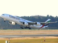 A6-ERC @ LSZH - Airbus A340-541 A6-ERC Emirates - by Alex Smit