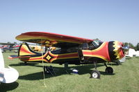 N4408C @ IA27 - Antique Fly In - by Floyd Taber