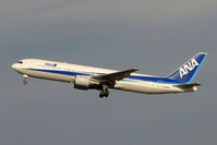 JA8360 @ RJTT - ANA B767 departs Haneda - by Terry Fletcher