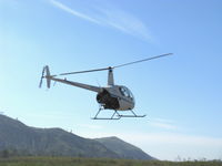 N23VH @ SZP - 2004 Robinson R22 BETA II, Lycoming O-360 derated t0 131 Hp, first approach - by Doug Robertson