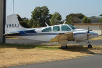 VH-UAJ @ YMMB - Beech E95 at Moorabbin - by Terry Fletcher