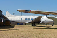 VH-CLX @ YMMB - Preserved DH114 Heron at Moorabbin Museum - by Terry Fletcher