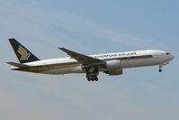 9V-SVI @ RJAA - Singapore B777 lifts off from Narita - by Terry Fletcher