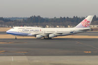 B-18207 @ RJAA - China Airlines B747 at Narita - by Terry Fletcher