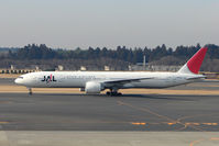 JA731J @ RJAA - JAl B777 at Narita - by Terry Fletcher