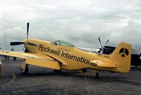 N51RH @ HRL - Bob Hoover was always a delight to watch as he flew this Mustang as seen at the 1978 Confederate Air Force Airshow. - by Peter Nicholson