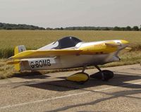 G-BOMB @ EGSJ - Visitor for the Lowestoft Air Show - by keith sowter