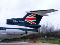 G-AWZK @ EGCC - Preserved at the Aviation Viewing Park - by chris hall