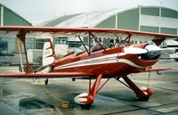 N69SL @ HRL - This Starduster was a visitor during the 1978 Confederate Air Force Airshow. - by Peter Nicholson