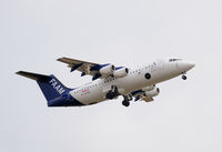 G-LUXE @ EGTC - FAAM G-LUXE as it flew by at Cranfield