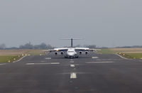 G-LUXE @ EGTC - G-LUXE landing at Cranfield