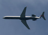 N912FJ - This sleek regional jet was flying over Morristown, NJ. - by Daniel L. Berek