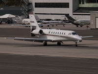 N389QS @ KSMO - N389QS arriving on RWY 03 - by Torsten Hoff