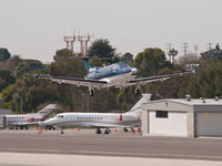 N814TB @ KSMO - N814TB departing from RWY 03 - by Torsten Hoff