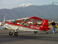 N617MA @ POC - Checking out the plane after parking - by Helicopterfriend