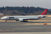 N811NW @ RJAA - NW A330 at Narita - by Terry Fletcher