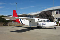 VH-OBL @ YCBG - Airlines of Tasmania's Islander at Hobart Cambridge