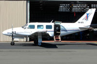VH-BTI @ YCBG - Airlines of Tasmania's Pa-31 at Hobart Cambridge - by Terry Fletcher