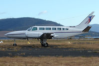 VH-LAD @ YCBG - Cessna 404 at Hobart Cambridge - by Terry Fletcher