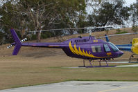 VH-ELF - Robinson R44 at Hobart Helipad