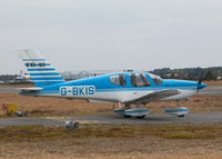 G-BKIS @ EGLK - TAXYING UPTO THE HOLD POINT FOR RWY 25 - by BIKE PILOT