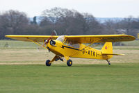 G-ATKI @ EGKH - PIPER J3C