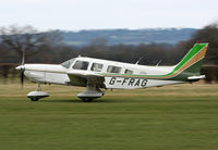 G-FRAG @ EGKH - PIPER PA32 - by Martin Browne