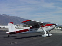 N180PX @ CCB - Parked and waiting at Cable - by Helicopterfriend