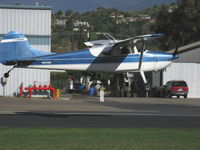 N2518D @ SZP - 1952 Cessna 170B, Continental C-145-2 145 Hp, landing Rwy 04 - by Doug Robertson