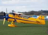 G-PXII @ EGLM - Pitts S-12 Ex N6212. Unfortunately crashed and destroyed 14th May 2009 at White Waltham during an aerobatic training sortie. - by moxy