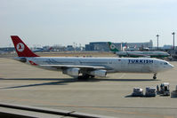 TC-JDM @ RJAA - THY A340 at Narita - by Terry Fletcher