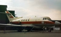 XS738 @ WTN - Dominie T.1 of 6 Flying Training School on display at the 1979 Waddington Airshow. - by Peter Nicholson