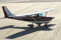 N7127G @ CID - Taxiing to landmark. - by Glenn E. Chatfield