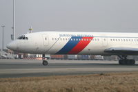 OM-BYR @ EBBR - taxiing to G.A. apron