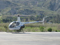 N23VH @ SZP - 2004 Robinson R22  BETA II, Lycoming O-360 derated to 131 Hp, landed - by Doug Robertson