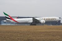 A6-ECN @ LOWW - EMIRATES new Boeing 777-36HER- del.14.02.2009 - by Delta Kilo