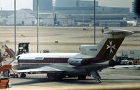 N692WA @ LHR - Air Malta leased this aircraft from World Airways as seen at London Heathrow in the Summer of 1976. - by Peter Nicholson