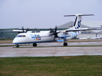 G-JEDJ @ EGCC - flybe - by Chris Hall