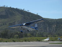 N5035N @ SZP - 1978 Bellanca 8KCAB DECATHLON, Lycoming AEIO-320 150 Hp, takeoff climb Rwy 04 - by Doug Robertson