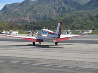 N459JD @ SZP - 1970 Beech A36 BONANZA, Continental IO-520 285 Hp, taxi - by Doug Robertson