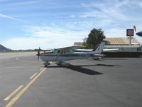 N4657Q @ SZP - 1973 Cessna 172M, Lycoming O-320-E2D 150 Hp, taxi - by Doug Robertson