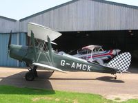 G-AMCK @ EGBK - Tiger Moth - by Simon Palmer