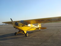 CS-ABW @ LPAV - Piper Cub From ACCV at S.jacinto, airbase Aveiro Portugal - by ze_mikex