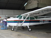 CS-ASU @ LPCS - cessna at garage