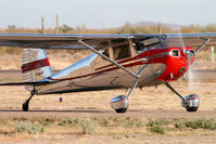 N9410A @ P08 - Taxiing to the ramp at the February fly-in breakfast at Coolidge Municipal Airport - by Joe Copalman