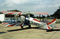 G-ANCX @ BQH - Tiger Moth in the sunshine at Biggin Hill in the Summer of 1976. - by Peter Nicholson