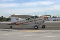 N666SB @ SMO - Cessna 185 at Santa Monica